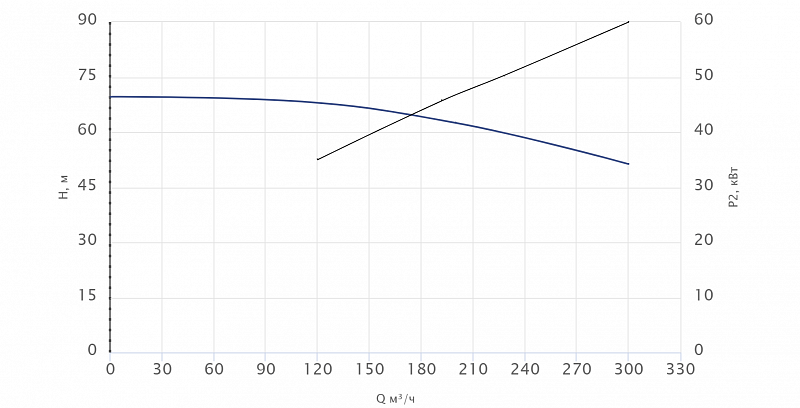 Консольный насос Wellmix NKW 150-125-250-55/2-380-G-BQQE (арт. 26069930)