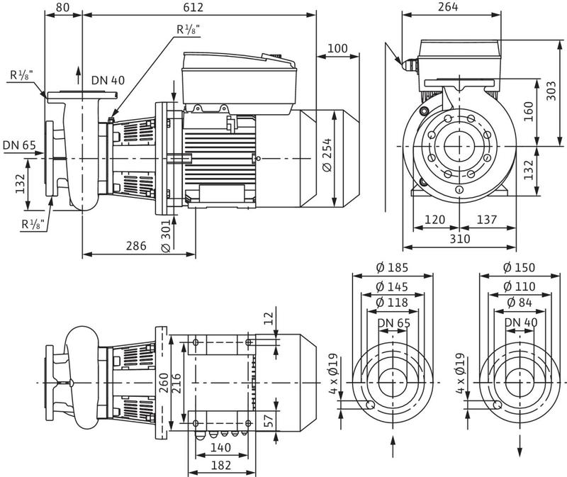 Насос Wilo BL-E40/170-7,5/2 (арт. 2191377)