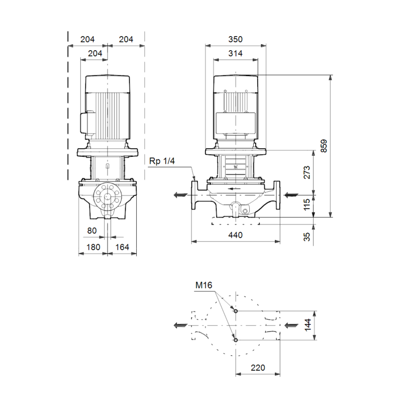 Насос Grundfos TP 80-400/2 A-F-A-BQQE (арт. 96108723)