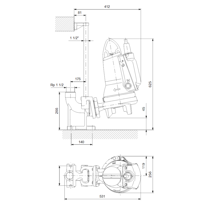 Насос Grundfos SEG.40.40.E.EX.2.50B (арт. 96878521)