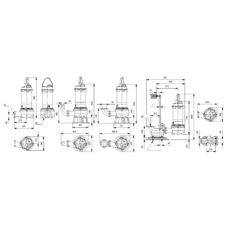 Насос Grundfos DPK.V.80.80.55.2.5.0D (арт. 98803751)