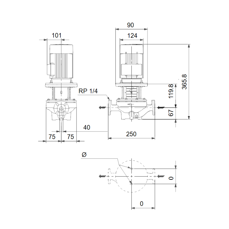 Насос Grundfos TP 40-50/2 A-F-I-BQBE-AX1 (арт. 99222377)