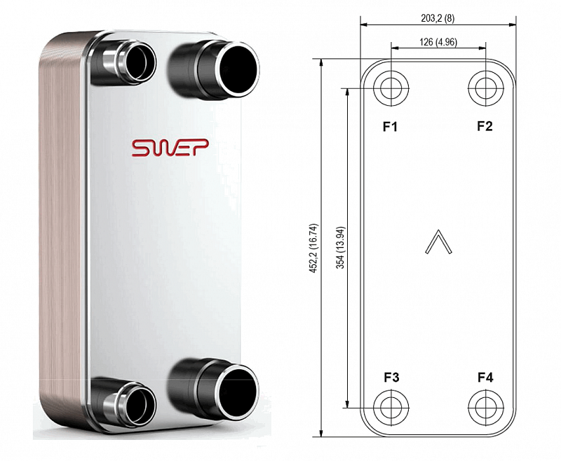 Теплообменник Swep B185