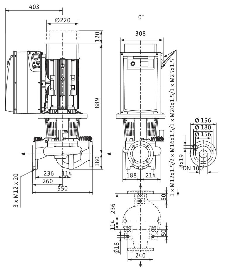 Насос Wilo STRATOS GIGA 100/2-24/11-R1 (арт. 2191974)