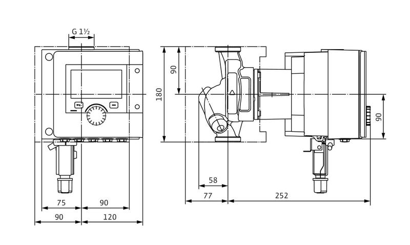 Насос Wilo STRATOS MAXO-Z 25/0,5-6 PN10 (арт. 2164666)