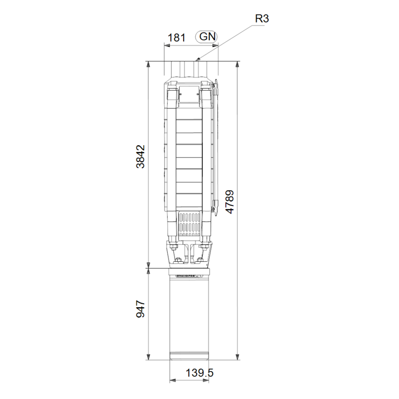 Насос Grundfos SP 17-53 (арт. 12A56953)