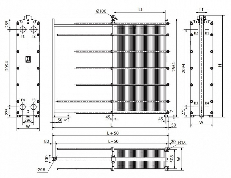 Теплообменник Sondex S110 / S110SE