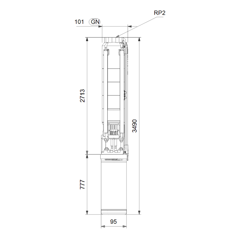 Насос Grundfos SP 11-33N (арт. 98699332)