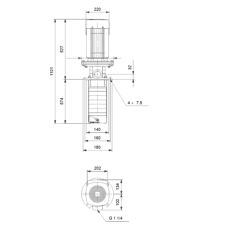 Насос Grundfos MTR 8-15/15 A-W-A-HUUV (арт. 98825711)